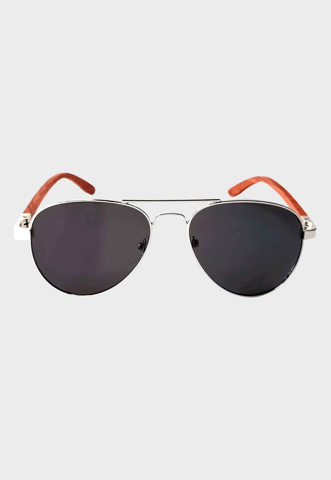 Lentes De Sol Varilla Madera Duao Negro Niba - imagen 2