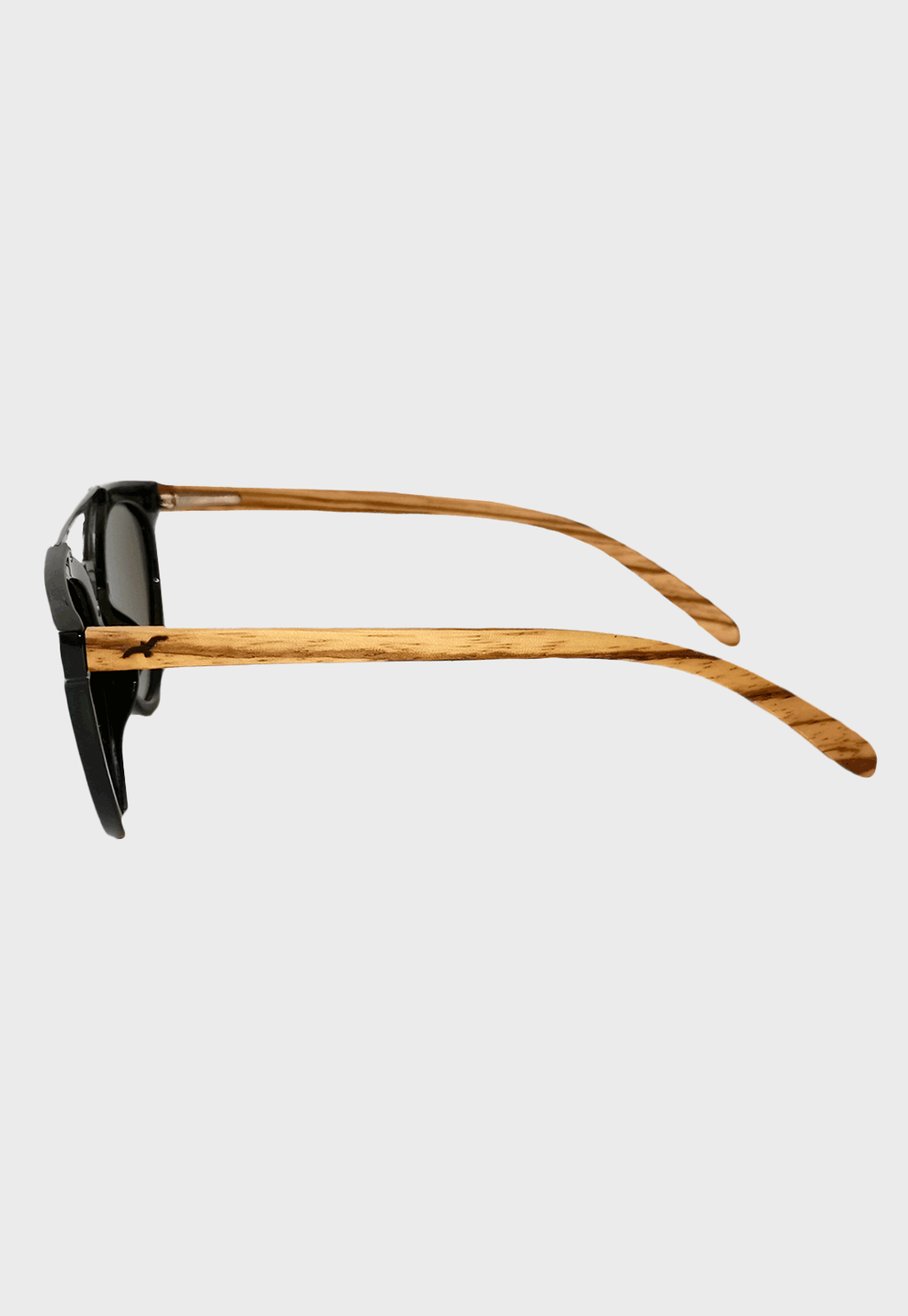 Lentes De Sol De Madera Huillin Azul Niba - imagen 3