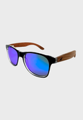 Lentes De Sol Varilla De Bambú Mutrún 1 Azul Niba