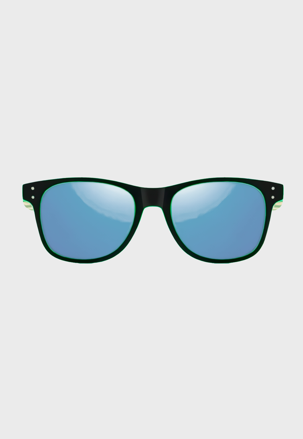Lentes De Sol Varilla De Bambú Mutrún 2 AzulVerde Niba - imagen 2