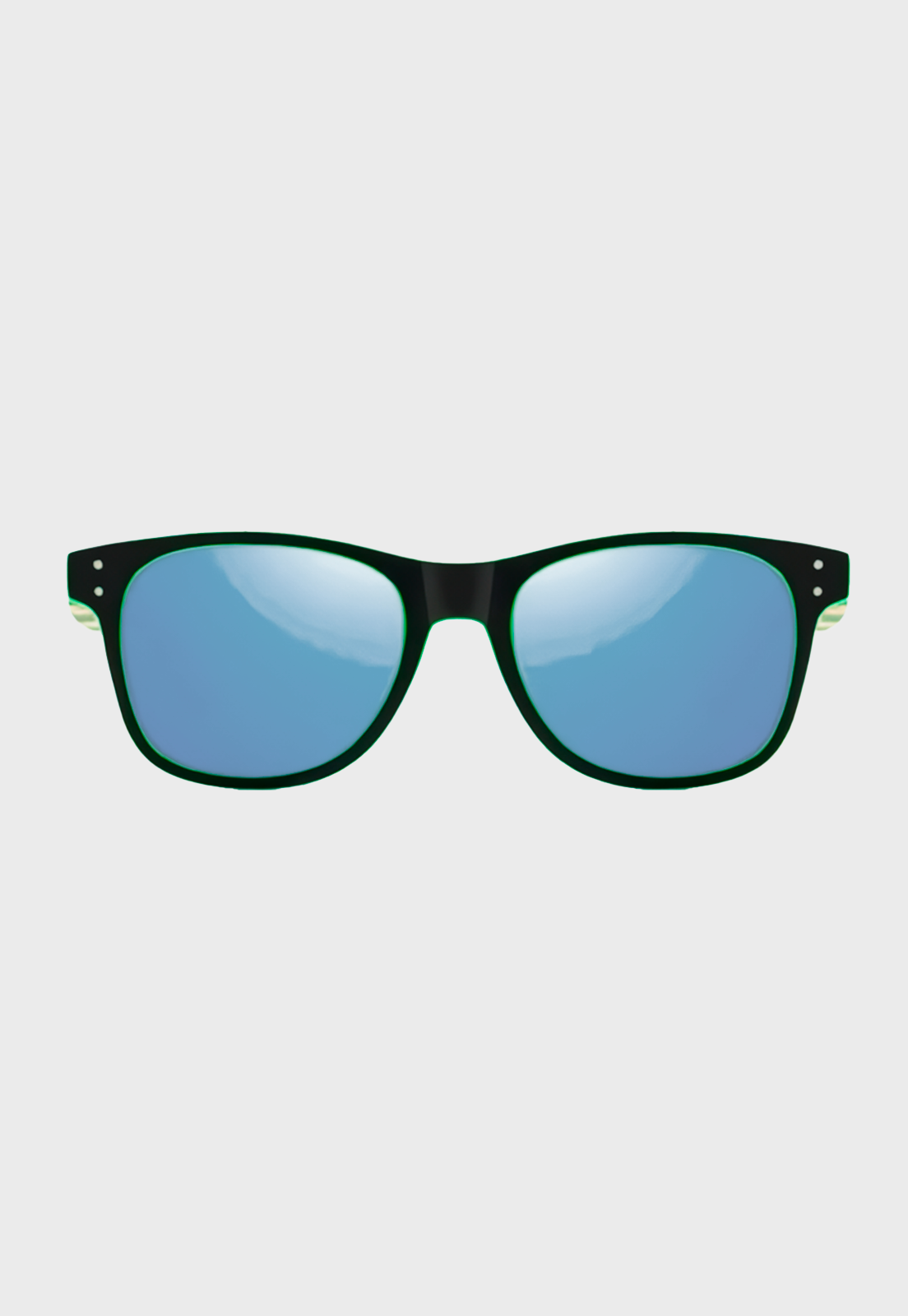 Lentes De Sol Varilla De Bambú Mutrún 2 AzulVerde Niba - imagen 2
