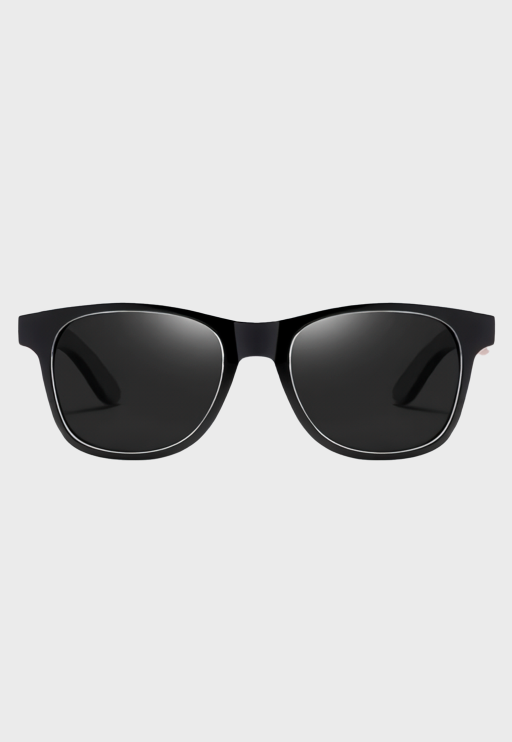 Lentes De Sol Varilla De Bambú Mutrún 5 Negro Niba - imagen 2