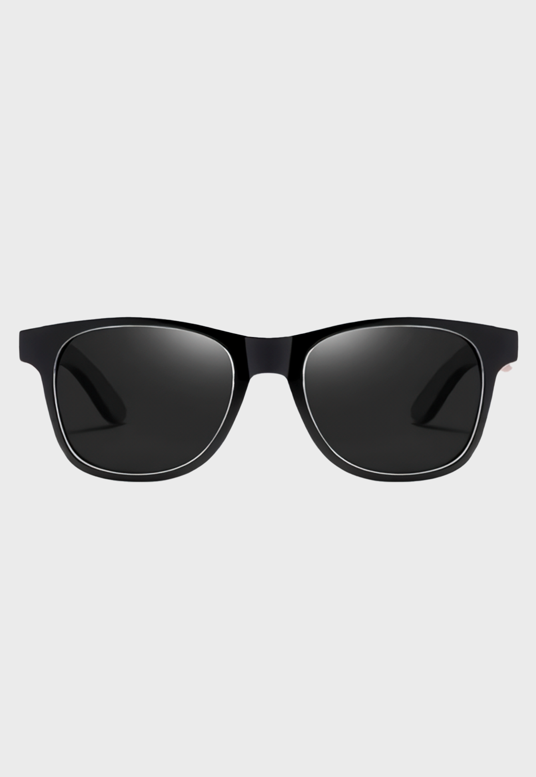 Lentes De Sol Varilla De Bambú Mutrún 5 Negro Niba - imagen 2