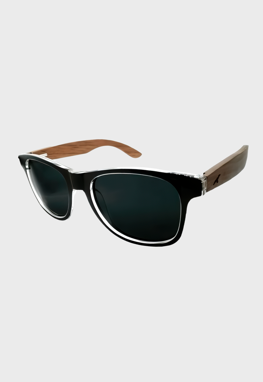 Lentes De Sol Varilla De Bambú Mutrún 5 Negro Niba