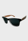 Lentes De Sol Varilla De Bambú Mutrún 5 Negro Niba