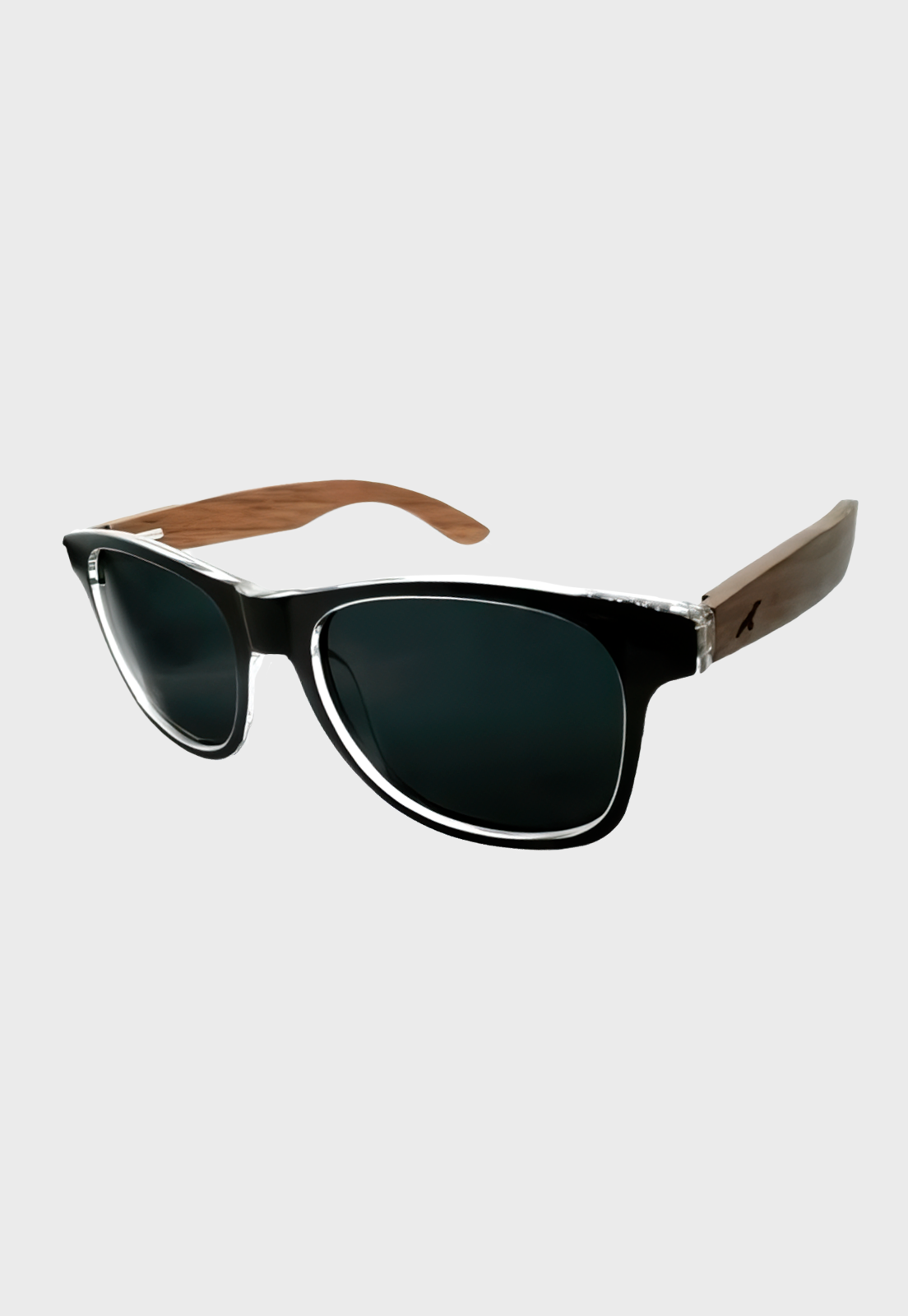 Lentes De Sol Varilla De Bambú Mutrún 5 Negro Niba