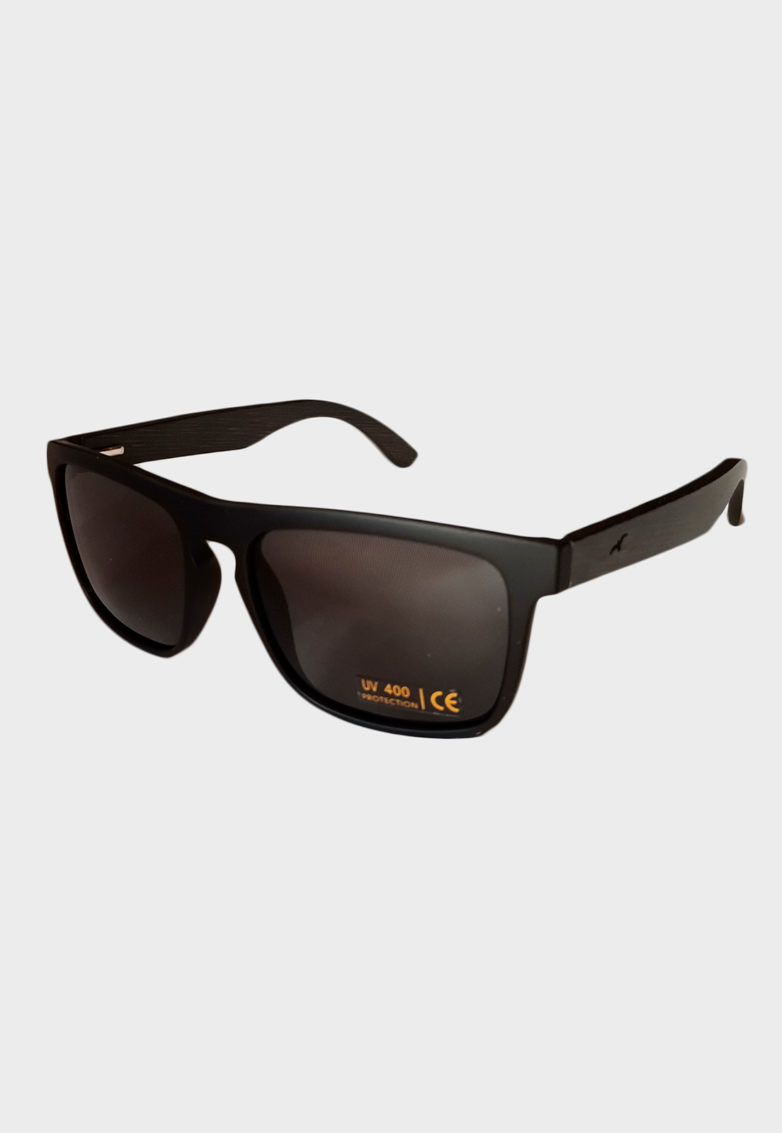 Lentes De Sol Varilla De Madera Maromillas Negro Niba