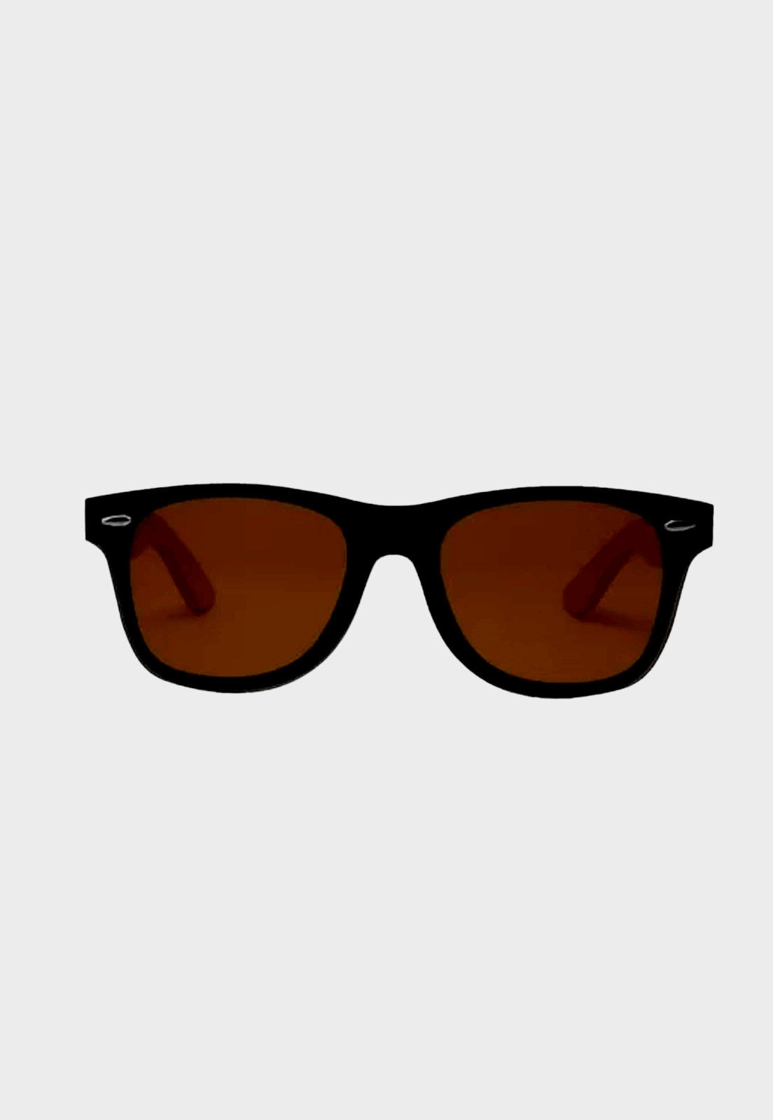 Lentes De Sol Varilla Bambú New Mutrún Café Niba - imagen 2