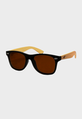 Lentes De Sol Varilla Bambú New Mutrún Café Niba