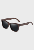 Lentes De Sol Varilla De Madera Pahuil Negro Niba