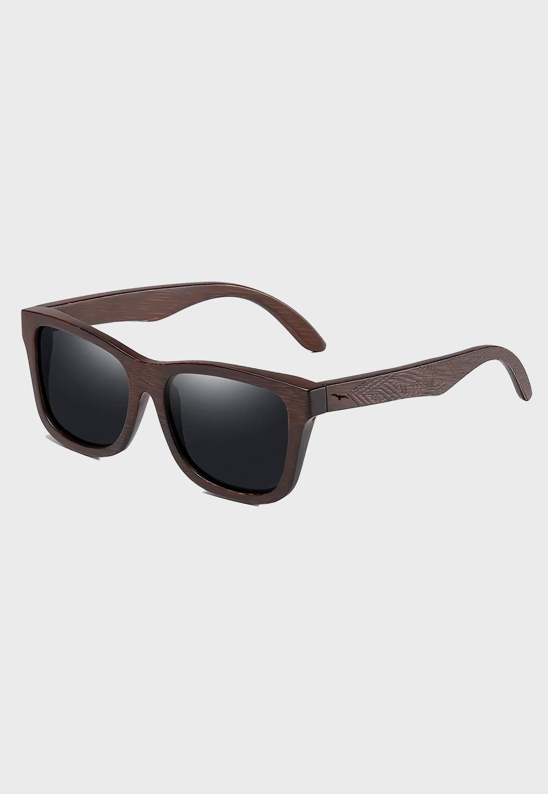 Lentes De Sol Varilla De Madera Pahuil Negro Niba