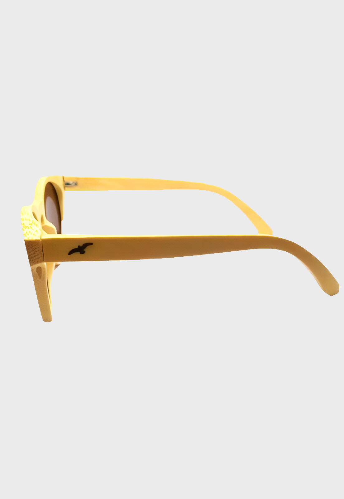 Lentes De Sol De Madera Bambú Tricao Café Niba - imagen 3