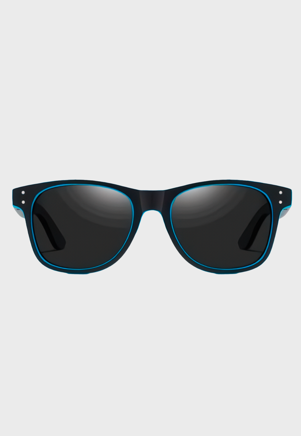 Lentes De Sol Varilla De Bambú Mutrún 8 Negro Niba - imagen 2
