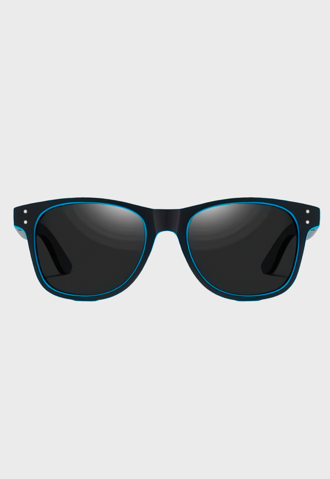 Lentes De Sol Varilla De Bambú Mutrún 8 Negro Niba - imagen 2