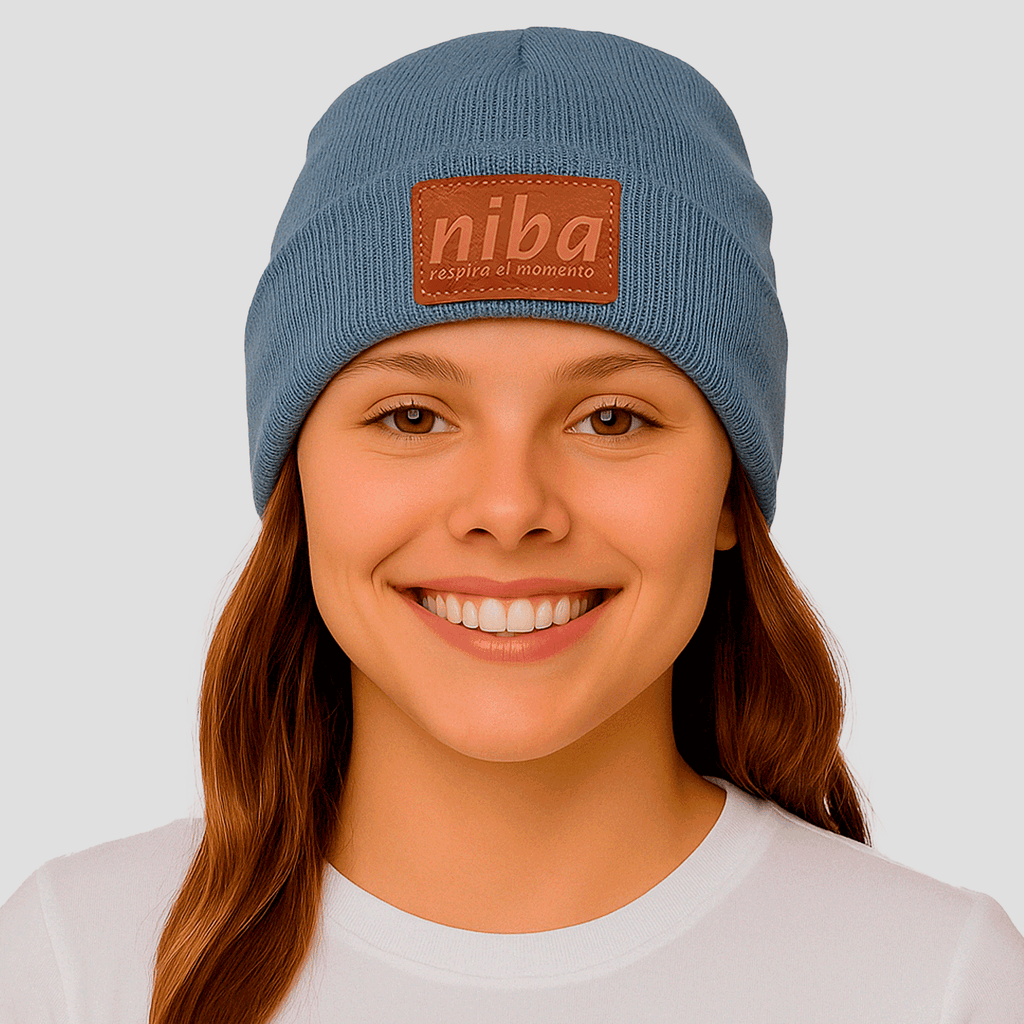 Gorro De Lana Los Maquis Pastel Azul Niba - imagen 3
