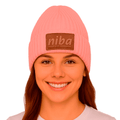 Gorro De Lana Laguna Torca Rosado Niba