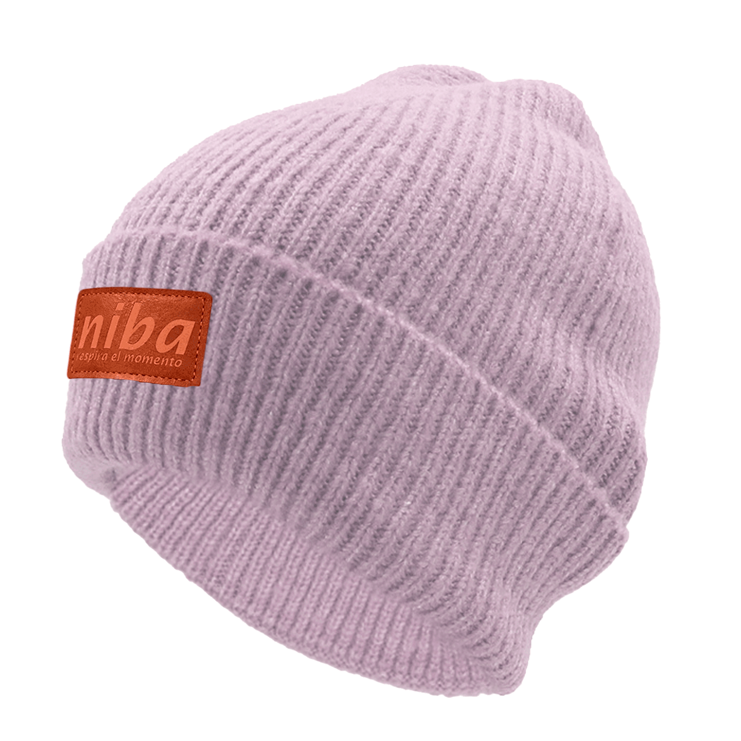 Gorro De Lana Laguna Torca Morado Niba - imagen 2
