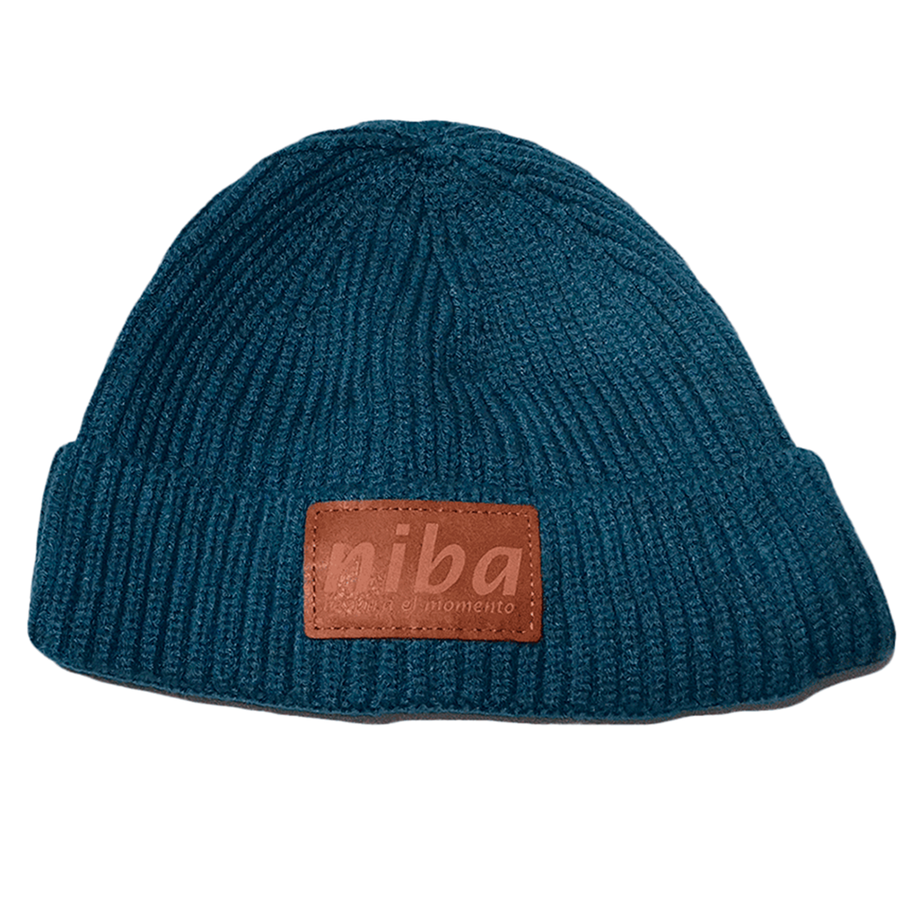 Gorro De Lana Snug Azul Niba - imagen 3