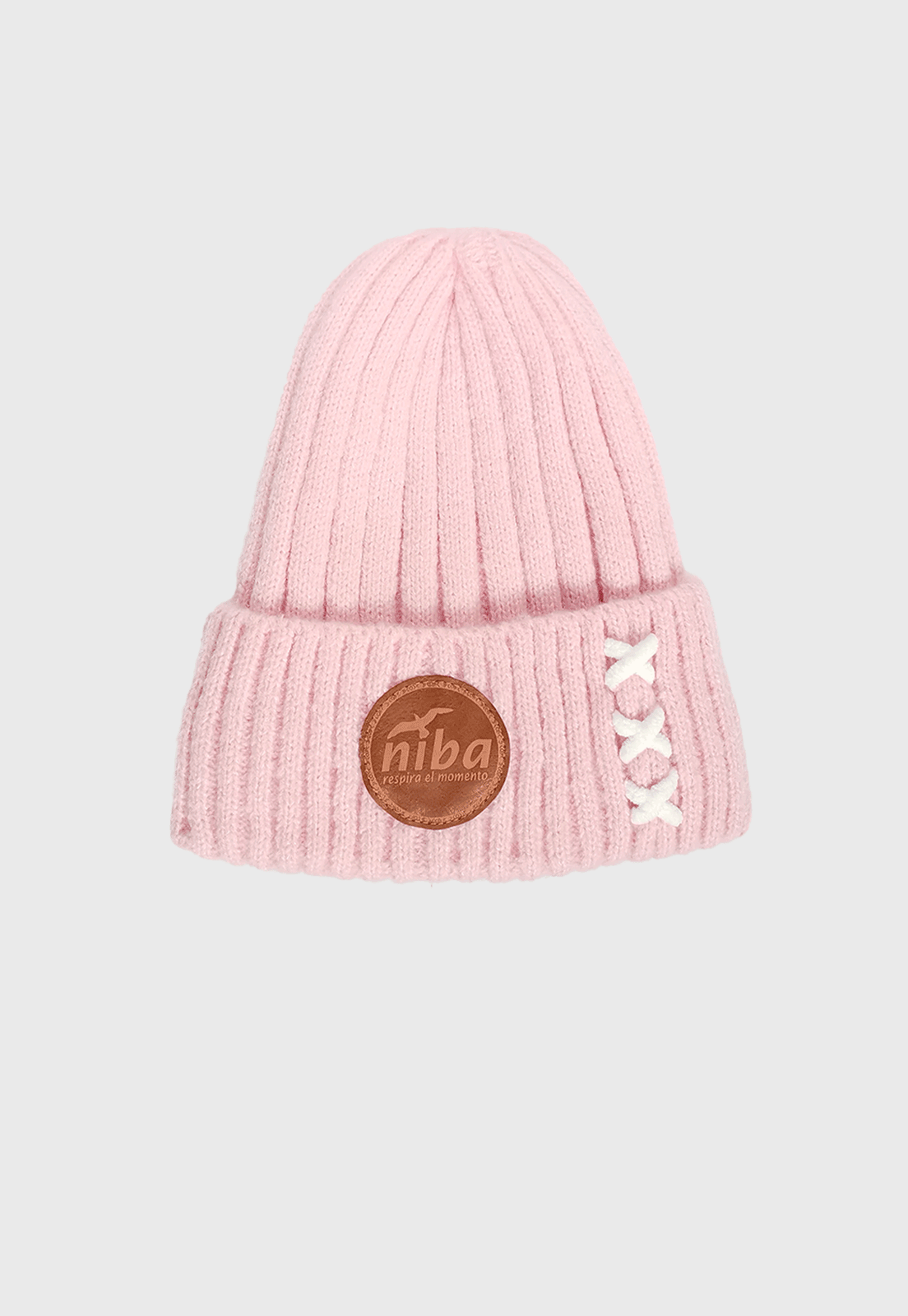 Gorro De Lana Añintunes Rosa Niba - imagen 2
