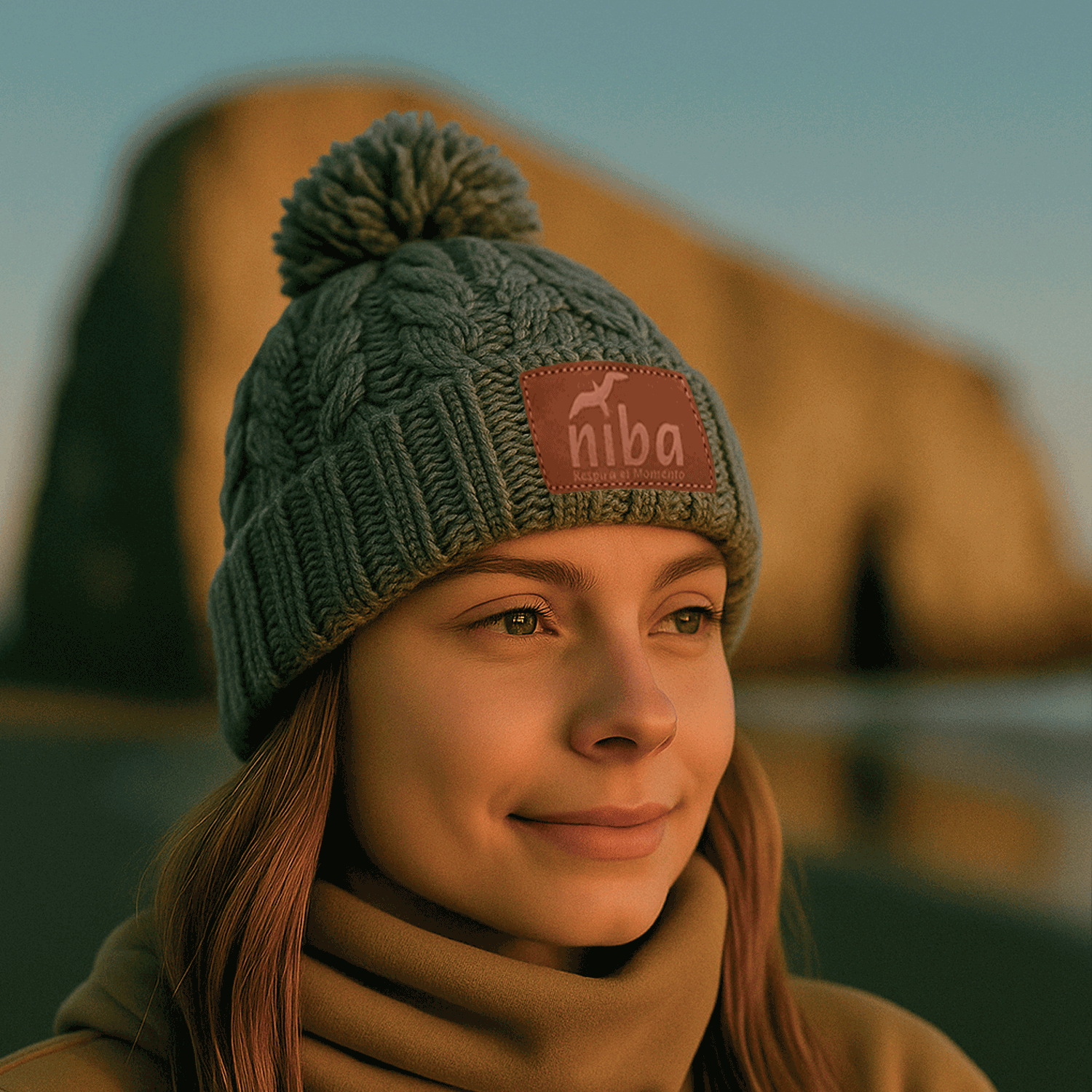 Gorro De Lana Yacal Gris Niba