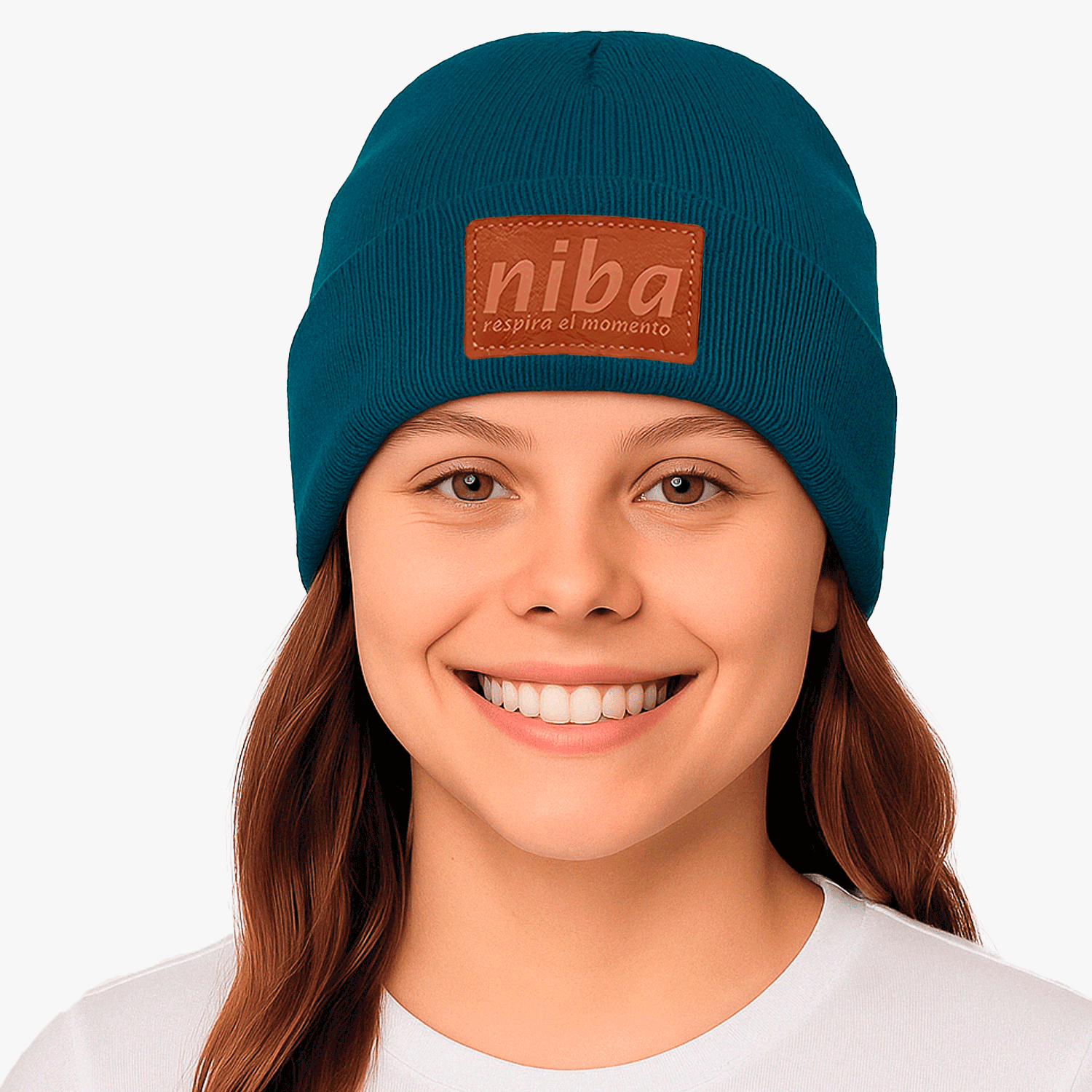 Gorro De Lana Los Maquis Turquesa Niba - imagen 3