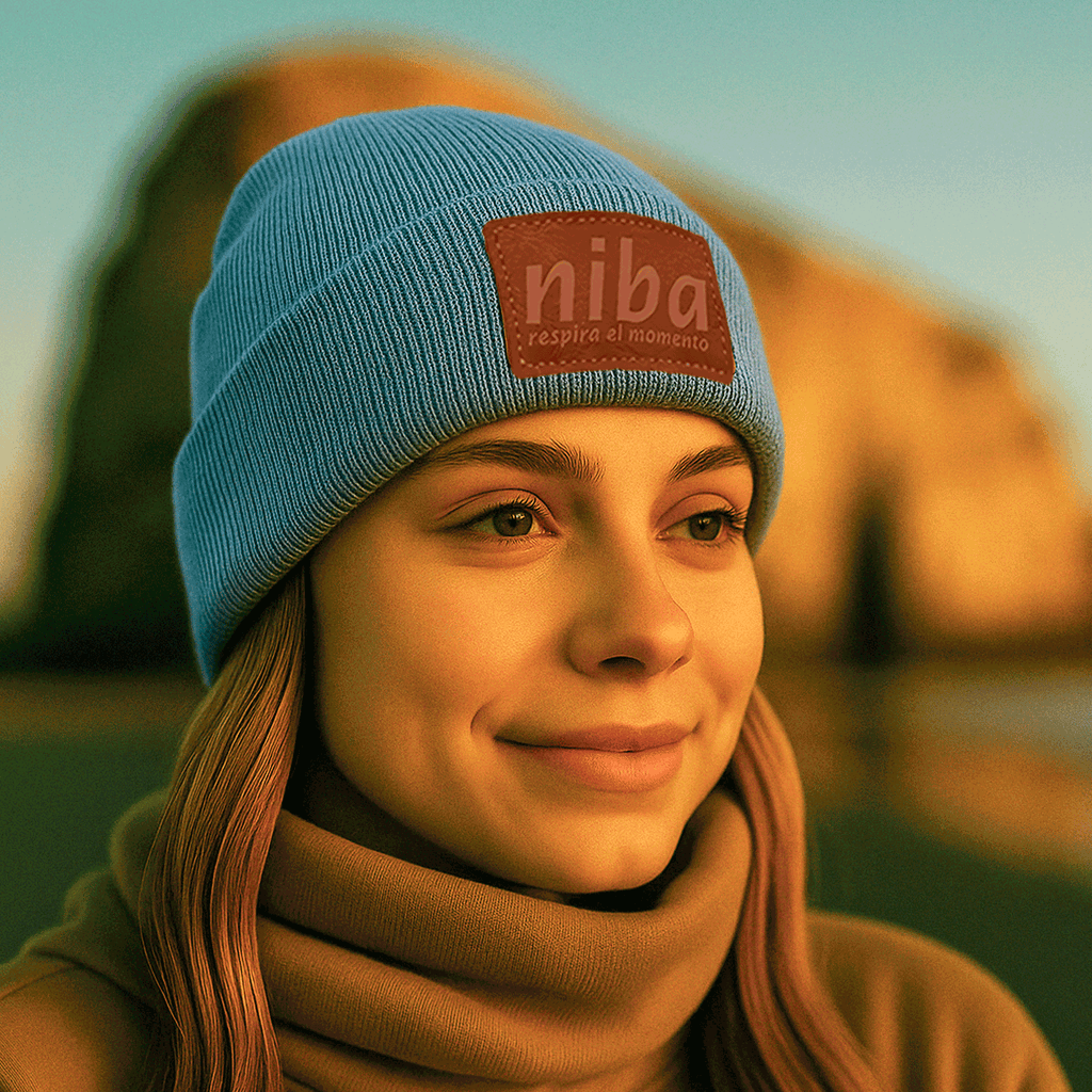 Gorro De Lana Los Maquis Pastel Azul Niba