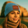 Gorro De Lana Los Maquis Pastel Azul Niba
