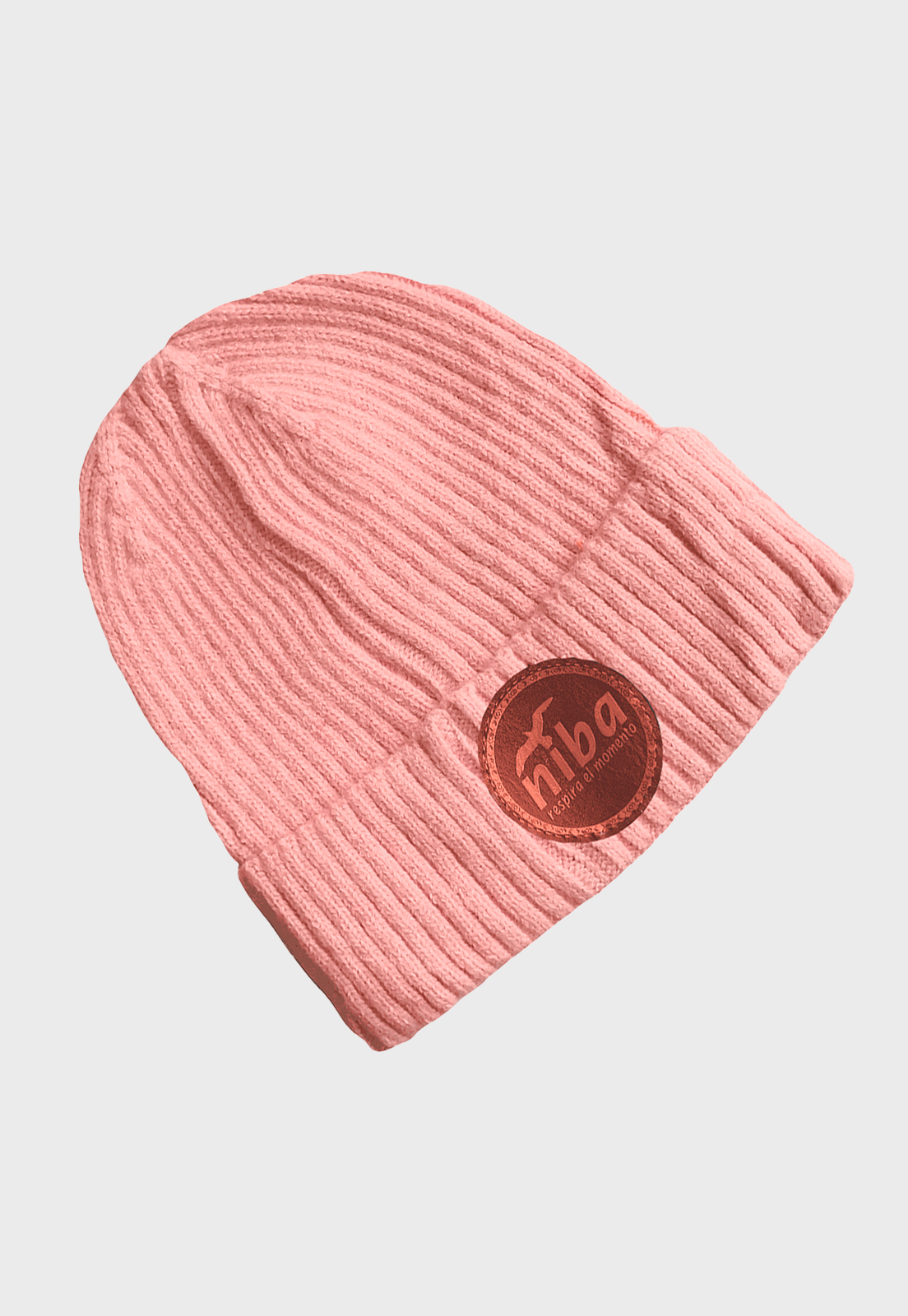 Gorro De Lana Laguna Torca Rosado Niba