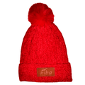 Gorro De Lana Gamuza Rojo Niba