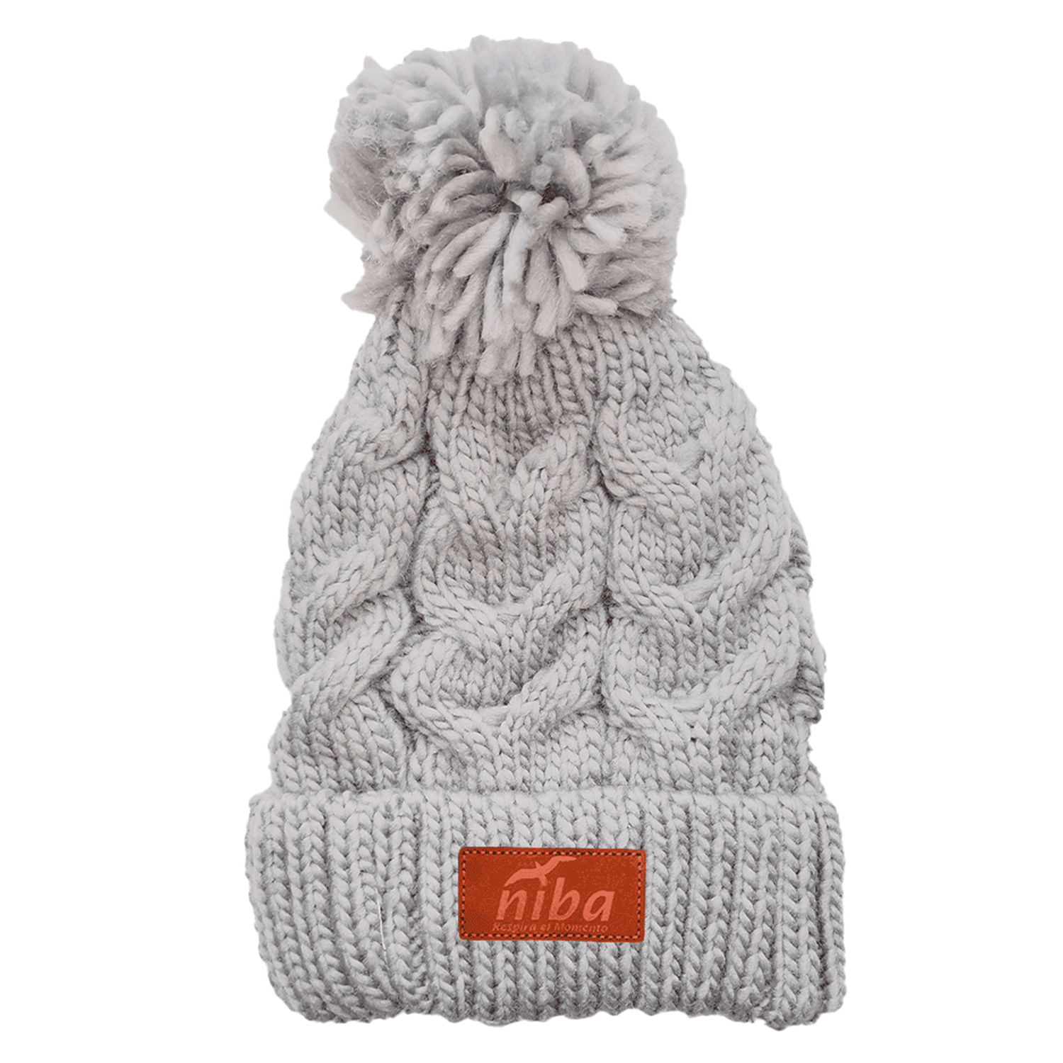 Gorro De Lana Yacal Gris Claro Niba