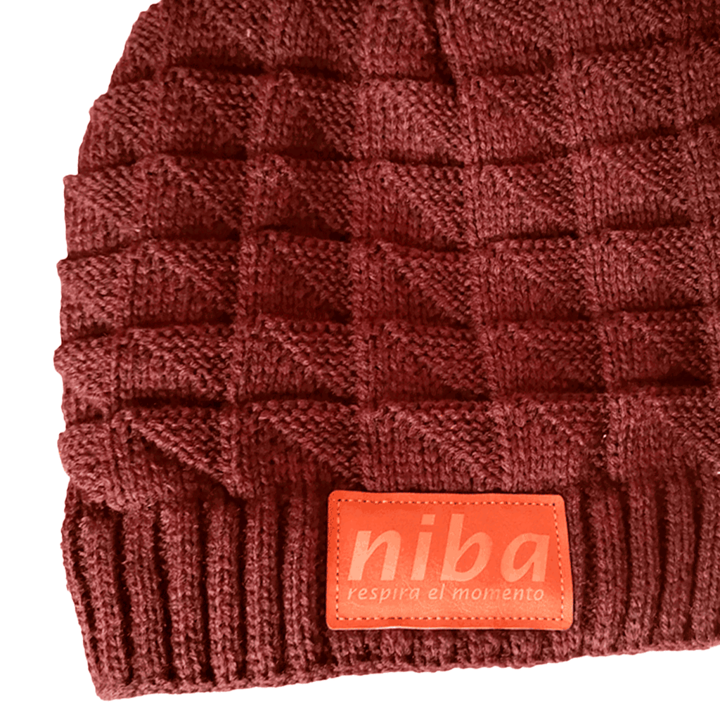Gorro De Lana Los Queules Café Niba - imagen 3