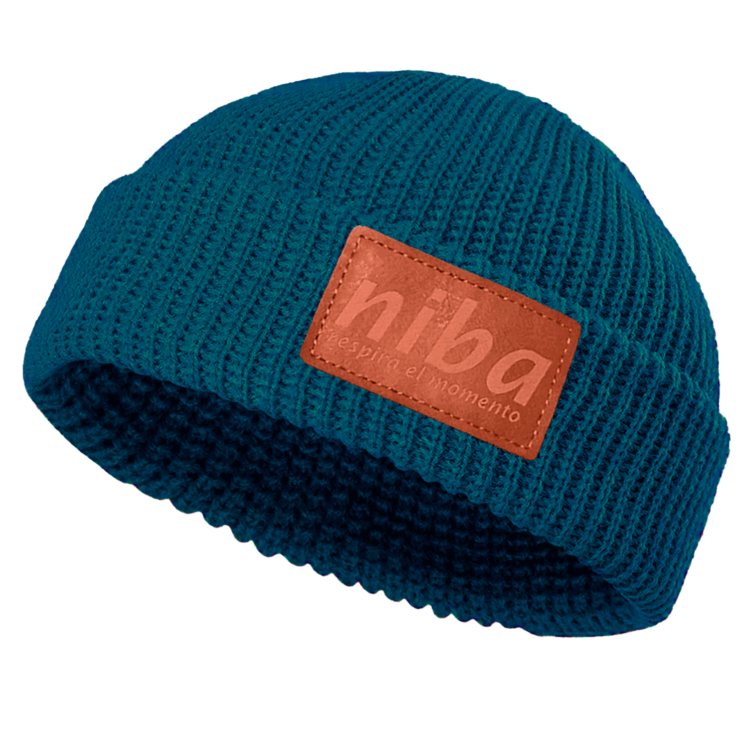 Gorro De Lana Snug Azul Niba - imagen 2