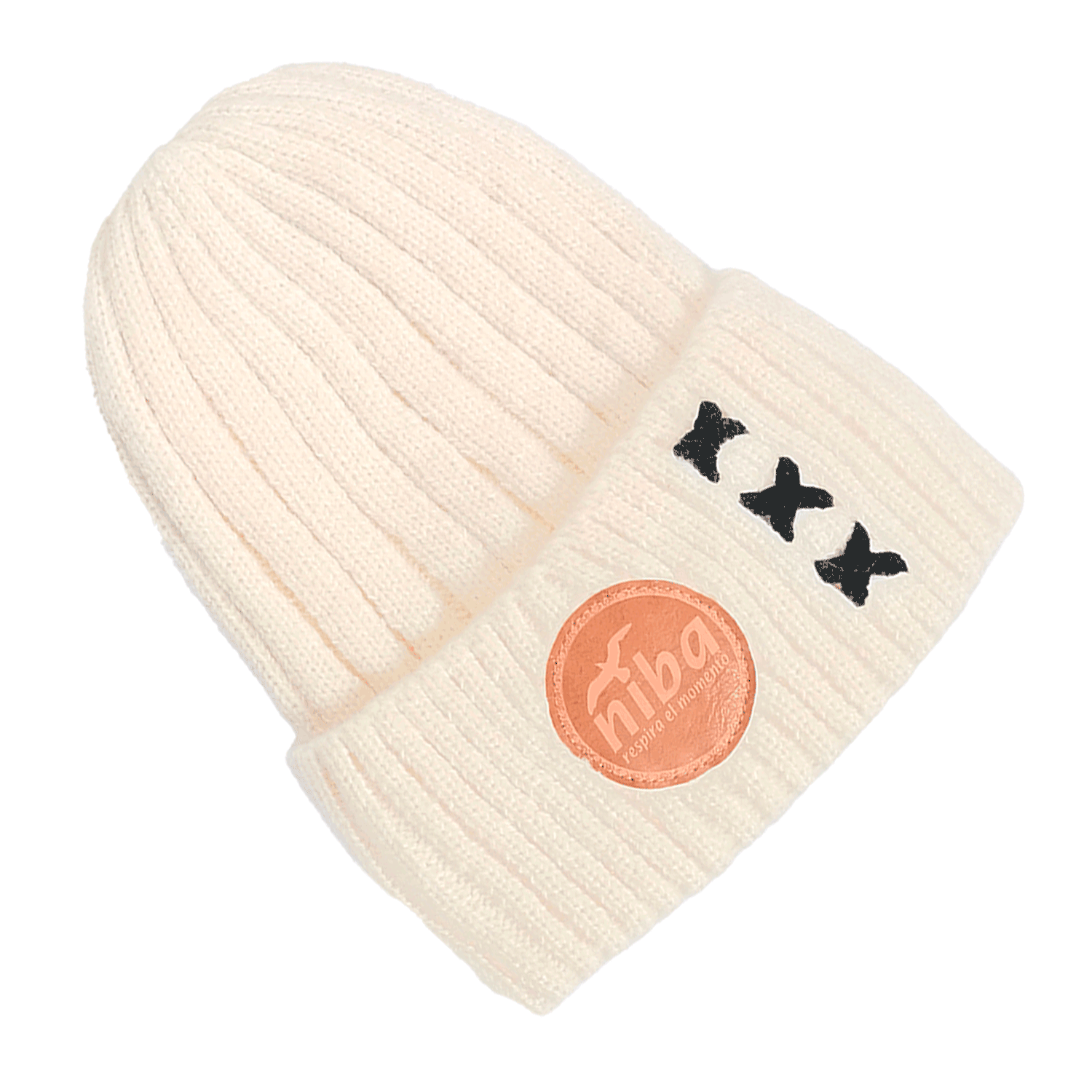 Gorro De Lana Añintunes Beige Niba