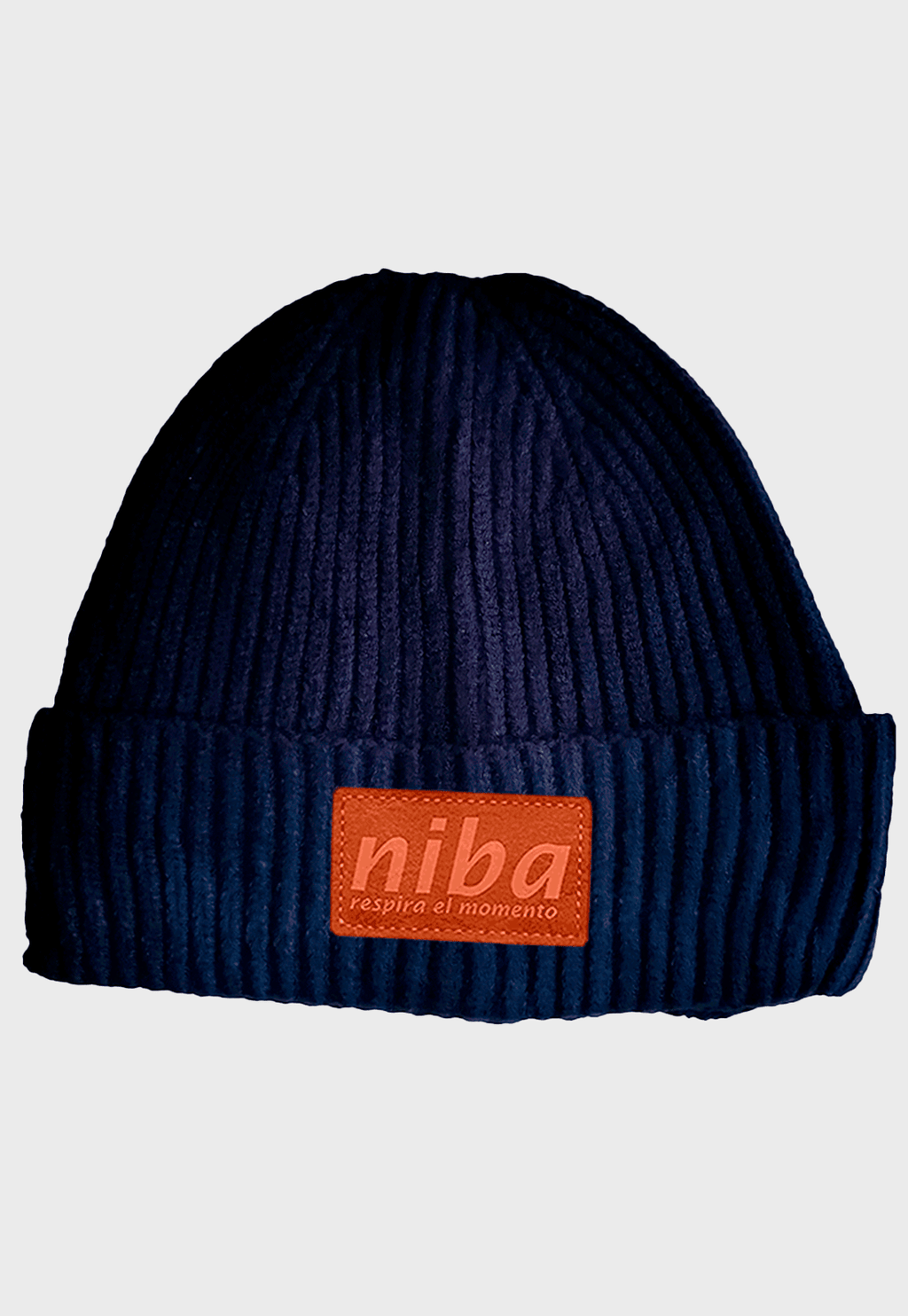 Gorro De Lana Las Nalcas Azul Marino Niba - imagen 2