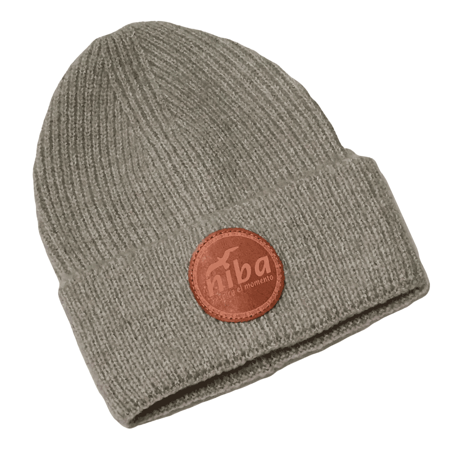 Gorro De Lana Laguna Torca Gris Niba