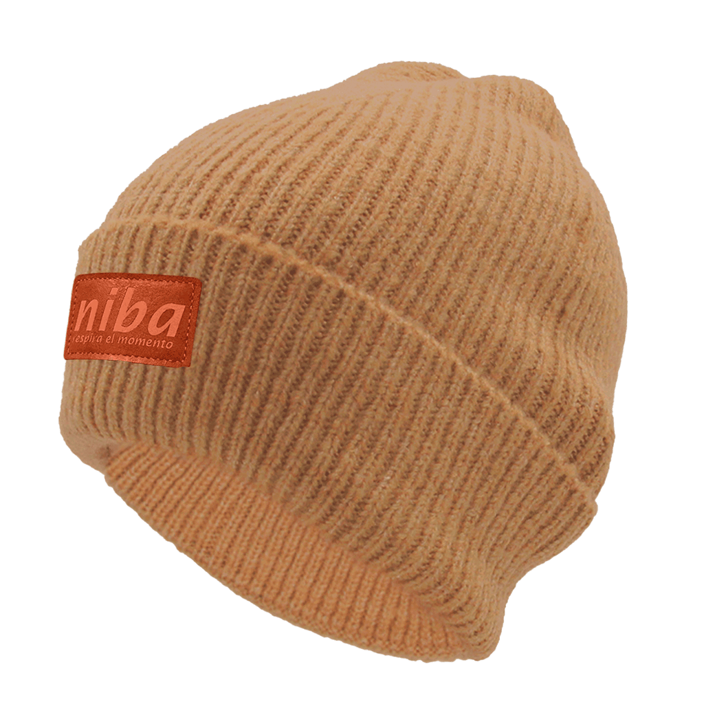 Gorro De Lana Laguna Torca Café Niba - imagen 2