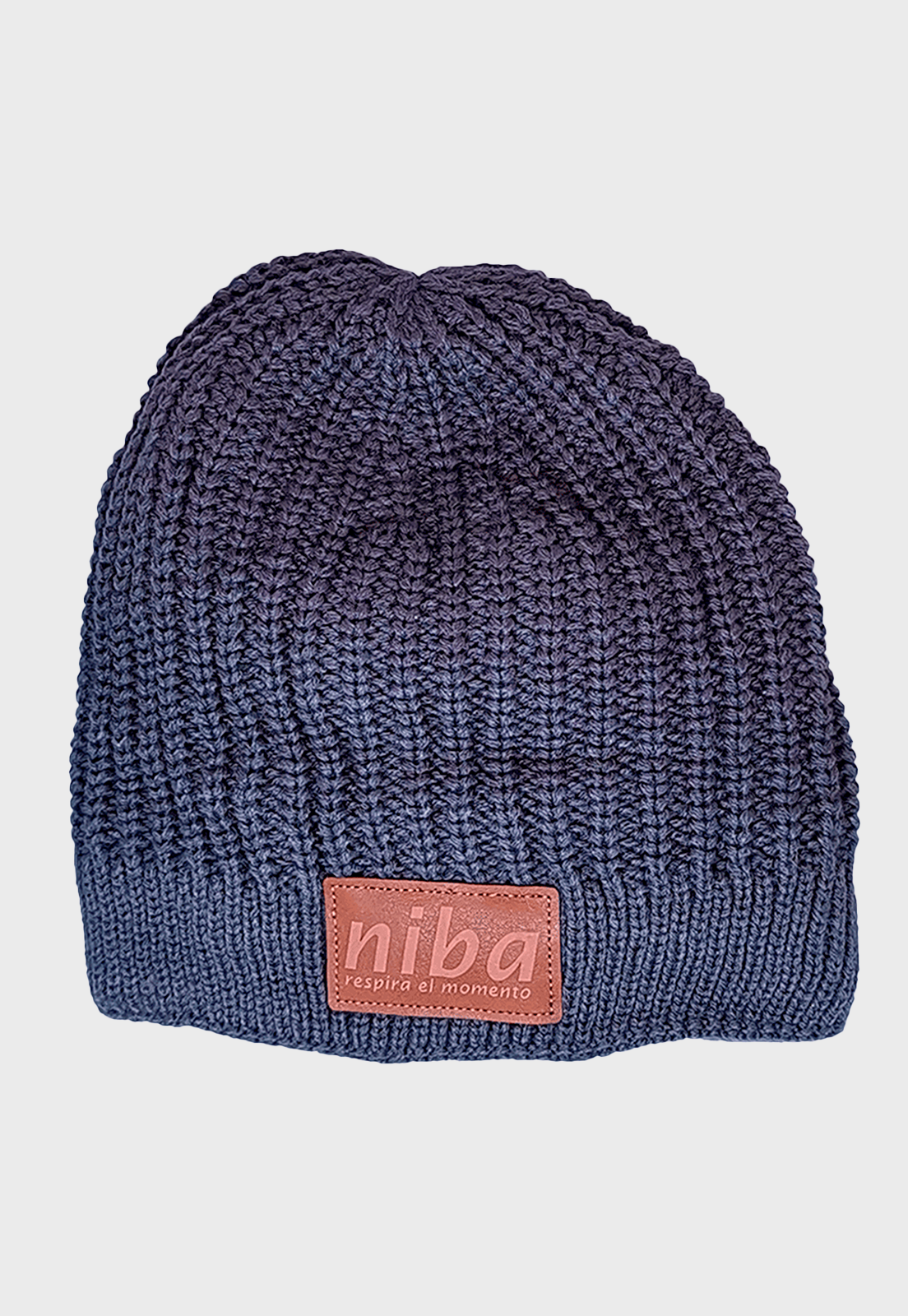 Gorro De Lana Melado Gris Niba