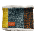 Bufanda Cuello De Lana Circular Amarillo Azul Niba